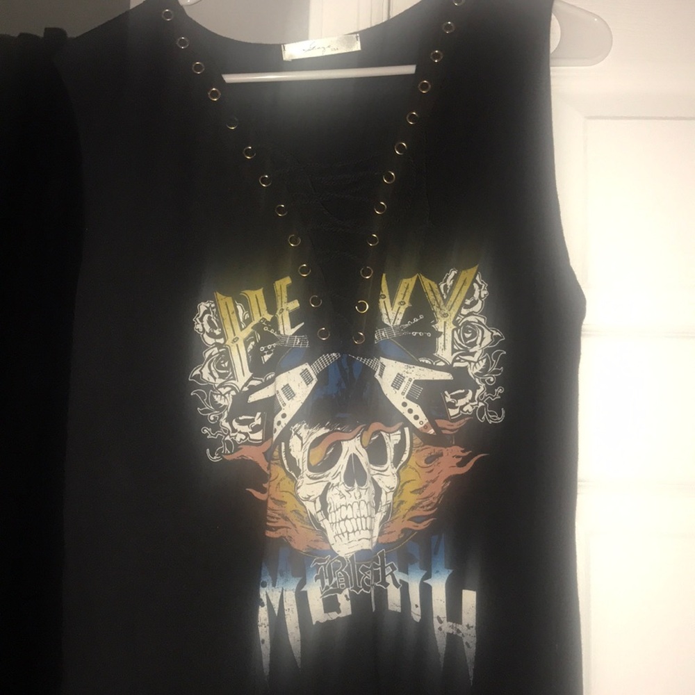 Graphic tank top